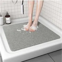 Diwzbyn Duschmatte rutschfest 53x53 cm Badewannenmatte Badematte Höhe 10 mm