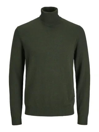 JACK&JONES - JJEEMIL KNIT ROLL NECK NOOS - Gr. - XL