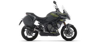 Sport Auspuff Arrow Indy Race EVO BLACK Triumph Tiger Sport 800 Bj.2025-2026 EURO5+ /eintragungsfrei