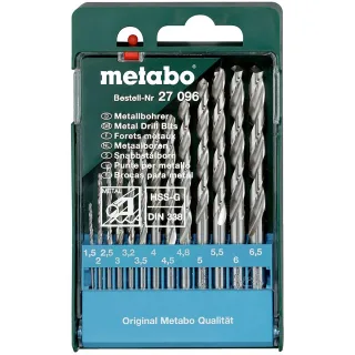 Metabo HSS-G-Bohrerkassette - 13 teiliges Set - 627096000