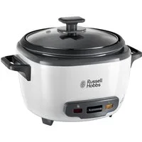RUSSELL HOBBS Reiskocher Maxi 27040-56, 500 W, medium, 2l, inkl. Dampfgarer-Einsatz, Warmhaltefunktion