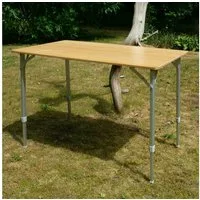 yourGEAR Campingtisch your GEAR Portofino L - Bambus Campingtisch Bambustisch 4 Personen