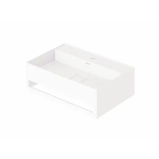 Steinberg Serie 443 Waschtisch Wandwaschtisch rechteckig aus Mineo Stone, 443 7260 W 443 7260 W