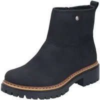 Rieker Winterstiefelette, Winterboots, Ankleboots, Profilsohle, mit Innenreißverschluss