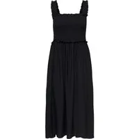 ONLY Druckkleid ONLLUMIRA S/L LONG SMOCK DRESS WVN EX Viskosemischung, regular fit