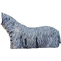 HKM Pferde-Fliegendecke Zebra mit Halsteil und Bauchlatz