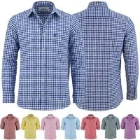 German Wear Trachtenhemd GW120x Trachtenhemd Langarm hemd Trachtenmode Hemd