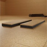 fortis Dämmplatte Dämmung Dachboden/Ausbau Elemente OSB 18 mm + 60