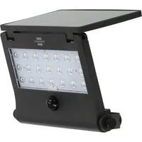 Solar LED Strahler SOL 1000 Pad , Leuchte schwarz