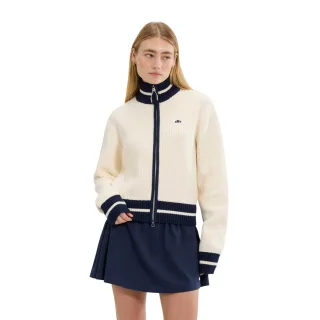 Ellesse - "Le Massif" Jacke für Damen, Durchgehender Reißverschluss (Naturweiß)