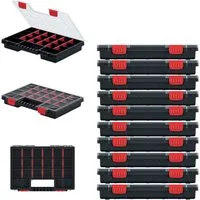 Kistenberg Aufbewahrungsbox Nors Organiser 10er Set KNO35255S (10 St)