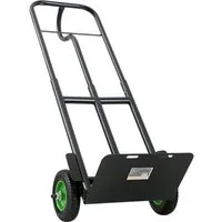 FOXSPORT Sackkarre Transportkarre bis 150 kg, klappbar, mit großen Gummirädern und stabilem Metallrahmen