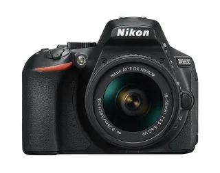 Nikon D5600 [24.2MP Full HD 32"] schwarz inkl. AF-P DX 18-55mm 1:35-56G VR Objektiv