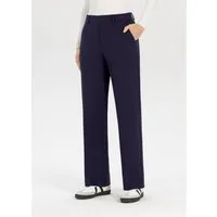 Stehmann Jerseyhose Fenja2-780 im Straight Fit, mit Bügelfalte