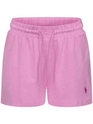 U.S. Polo Assn. Damen Sweatshorts aus Baumwoll-Stretch