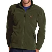 Baddery Fleecejacke "Hirsch" - Jägerjacke - Geschenk für Jäger - Jagd Jäger Jacke, hochwertiger Stick, auch Übergrößen
