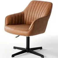 ANYSUN Bürostuhl Ergonomisch Homeoffice Stuhl, Drehstuhl ohne rollen (1 St), höhenverstellbarer, bis 135 kg