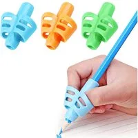 FOUORTUNATE-BEE Druckbleistift Bleistift Griffhilfe Kinder 3er Set Schreiblern Griff Schulstart, Schreibhilfe Kinder Stifthalter 3er Set für richtige Stifthaltung