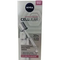 Nivea Anti-Falten-Serum 1x NIVEA Cellular Expert Filler Aufpolsterndes Hyaluron-Serum 30 ml, 1-tlg., Gesichtspflege für geglättete Falten
