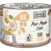 MAC'S Paw Power Drink Huhn 200 g - 6 Stück für Katzen, für: Katze