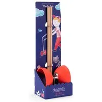 Moulin Roty Spiel Diabolo Jonglierspiel für Kinder ab 6 Jahren mit Holzstäben