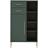 welltime Midischrank Kent, Midischrank, Made in Germany, B: 67 cm Solide Verarbeitung - Dieses Produkt ist in Deutschland gefertigt