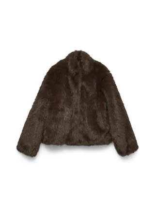 VERO MODA - VMMONROE SHORT JACKET NOOS Chocolate Torte - Gr. - M