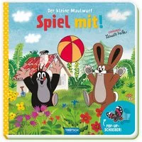 Trötsch Der kleine Maulwurf Spiel mit Pappenbuch mit Pop-up-Schiebern / diverse