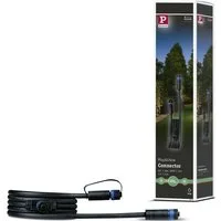 Paulmann Outdoor Plug&Shine 2m IP68 Lampen-Verbindungskabel, (200 cm), 1 in - 2 out