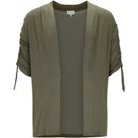 Hajo Strickjacke Strickjacke ohne Verschluss 3/4 Arm