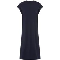 BOSS ORANGE Jerseykleid Edress Premium Damenmode mit Schlitzen, Logoschriftzug