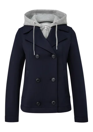 s.Oliver - Outdoor-Jacke blau/grau - Gr. - 38