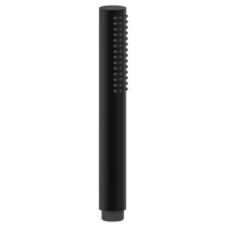 LAUFEN Handbrause TwinStick, Ø25mm, PDV Titanschwarz matt Vollmetall Brausestrahl: Rainspray H3619850811251