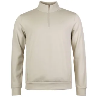 Castore Garcia Herren Beige Sweater mit 1/4 Reißverschluss