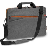 PEDEA Laptoptasche FASHION Umhängetasche mit Polsterung 13,3 / 15,6 / 17,3 Zoll (15,6 Zoll (39,6 cm), Umhängetasche mit dicken Polsterung und fleeceartigem Innenfutter