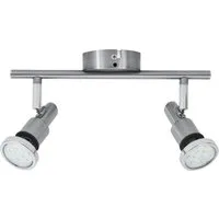 B.K.Licht LED Deckenleuchte Aurel, LED wechselbar, Warmweiß, Badlampe, IP44, Deckenstrahler, GU10, Spot, Decke, Leuchte, Lampe 5W