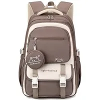 Blusmart Schulrucksack Schülerrucksack/Kinderrucksack (Großes Fassungsvermögen, mehrlagiges Design, Wasserabweisend und strapazierfähig), Für alle Altersgruppen geeignet, vielseitiges Design