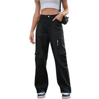 IVIR Cargohose Damen Arbeitshose Damen Hohe Taille mit 7 Taschen (1-tlg)