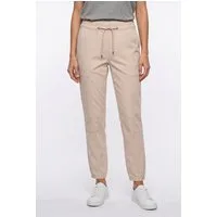CECIL Stoffhose Style Tracey mit Teilungsnähten, Elastikbund, verkürzte Beinlänge