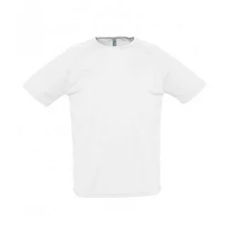 SOLS Mens Sporty Short Sleeve Performance T-Shirt (Weiß)