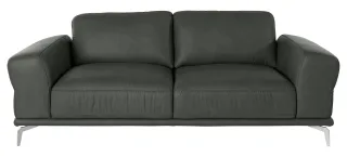 W.SCHILLIG 2,5-Sitzer "montanaa" mit Metallfüßen in Chrom glänzend, Breite 212 cm