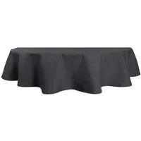 Haus und Deko Tischdecke Tischdecke oval Leinenoptik Lotuseffekt Tischwäsche Wasserabweisend (1-tlg)