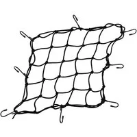 roleff Gepäckgurt RO4101: Gepäcknetz mit 8 Haken in schwarz, (1-tlg)