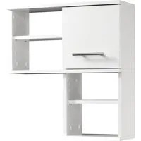 Schildmeyer Wandregal Isola, Wandregal, melaminharzbeschichtet,Made in Germany, B: 60 cm, Solide Verarbeitung - Dieses Produkt ist in Deutschland gefertigt