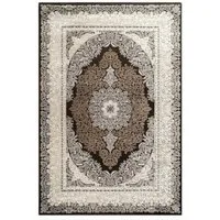 Carpetilla Teppich Designer Teppich Wohnzimmer Schlafzimmer Flur, Klassischer Läufer mit Kunstvollem Ornamenten Wohnzimmer Teppich