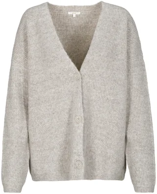 zab company - Da. Strick-Jacke taupe mel. - Gr. - L