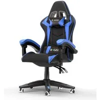 Gywowken Gaming-Stuhl Gaming Stuhl Ergonomisch - Gamer Stühle mit Lendenkissen, Gaming Chair Höhenverstellbar - 90-135° Rückenlehne