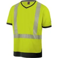 Würth MODYF Warnschutz-Shirt Fluo EN 20471 Hi-Vis Shirt für Herren Professionelles Warnschutz T-Shirt für Handwerker