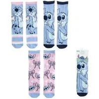 Cerda Langsocken Stitch Motiv-Socken – 3 Paar weiche Baumwollsocken für Unisex