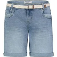 SUBLEVEL Shorts Damen Bermudas kurze Hose Baumwolle Jeans Sommer Chino Stoff